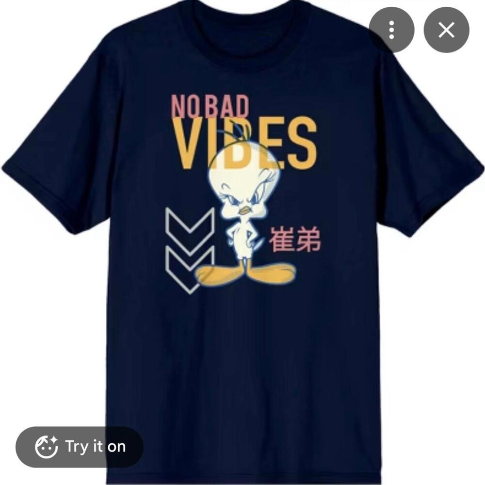 Navy blue looney tunes tweety